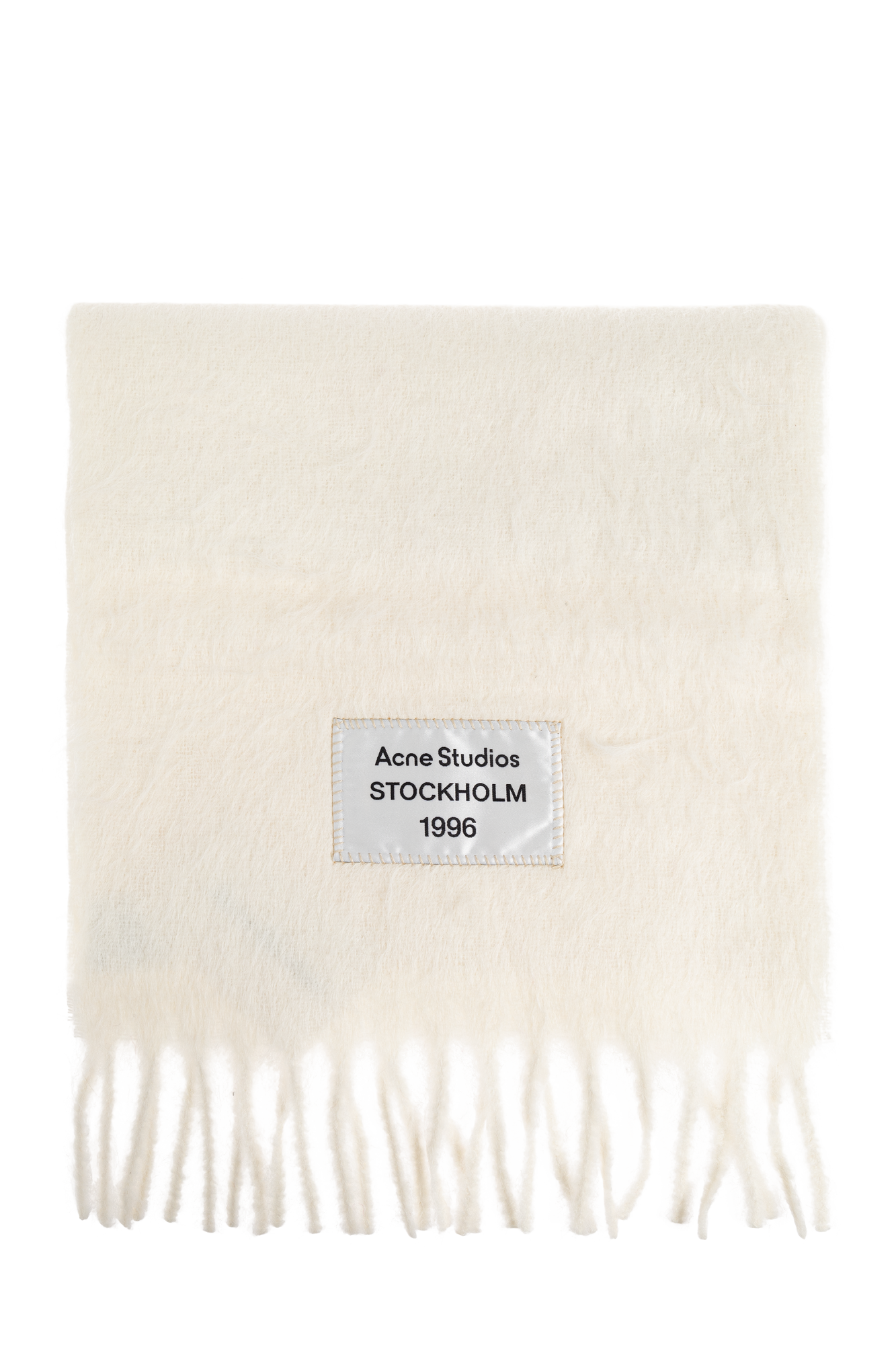 Acne Studios - Furry clog boots - Off white